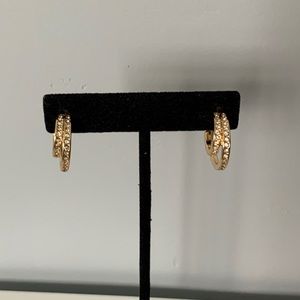 Vince Camuto double Hoop Earrings